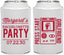 Personalized Bachelorette Can Coolers - Video Games | 60039