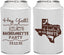 Personalized Bachelorette Can Coolers - Texas Cowgirl | 60041