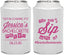 Personalized Bachelorette Can Coolers - Cant Sip With Us | 60050