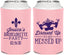 Personalized Bachelorette Can Coolers - Mardi Gras | 60061