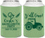 Personalized Bachelorette Can Coolers - Tractor Farm | 60070