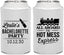 Personalized Bachelorette Can Coolers - Hot Mess Express | 60075