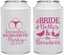 Personalized Bachelorette Can Coolers - Brides Bells Boudoir | 60085
