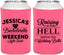 Personalized Bachelorette Can Coolers - Raising A Little Hell | 60107