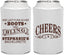 Personalized Bachelorette Can Coolers - Boots And Bling | 60118