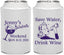 Personalized Bachelorette Can Coolers - Save Water Drink Wine | 60120