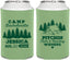 Personalized Bachelorette Can Coolers - Camping | 60124