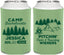 Personalized Bachelorette Can Coolers - Camping | 60125