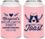 Personalized Bachelorette Can Coolers - One Last Toast | 60147