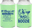 Personalized Bachelorette Can Coolers - Bad And Boozie | 60155