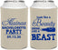 Personalized Bachelorette Can Coolers - Beauty Beast | 60161