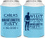 Personalized Bachelorette Can Coolers - What Happens | 60172