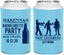 Personalized Bachelorette Can Coolers - Zombie | 60173