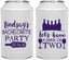 Personalized Bachelorette Can Coolers - Wine Drink Or Two | 60178