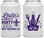 Personalized Bachelorette Can Coolers - Mardi Gras | 60185