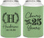 Personalized Anniversary Can Coolers - Cheers To 25 Years | 80002