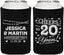 Personalized Anniversary Can Coolers - Cheers To 20 Years | 80011