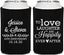 Personalized Anniversary Can Coolers - 40th Wedding | 80035