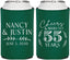 Personalized Anniversary Can Coolers - Cheers To 55 Years | 80038