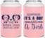 Personalized Baby Shower Can Coolers - Twins Boy And Girl | 90026