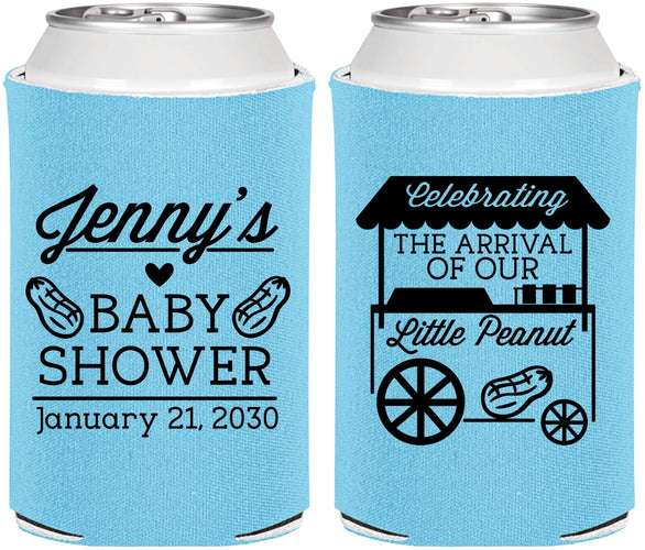 Personalized Baby Shower Can Coolers - Little Peanut | 90030