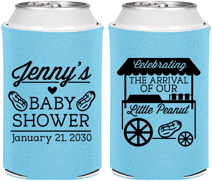 Personalized Baby Shower Can Coolers - Little Peanut | 90030