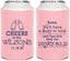 Personalized Baby Shower Can Coolers - Cheers Bottle | 90031