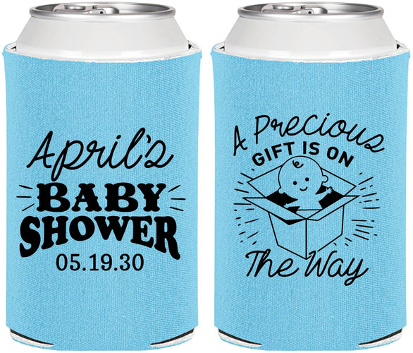Personalized Baby Shower Can Coolers - Precious Gift | 90057