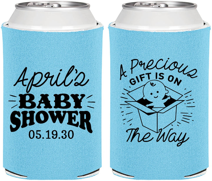 Personalized Baby Shower Can Coolers - Precious Gift | 90057