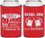 Personalized Baby Shower Can Coolers - Beers Bbq Babies | 90060