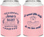 Personalized Baby Shower Can Coolers - Sweet Little Lady | 90061