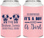 Personalized Baby Shower Can Coolers - Twins Baby Cows | 90067
