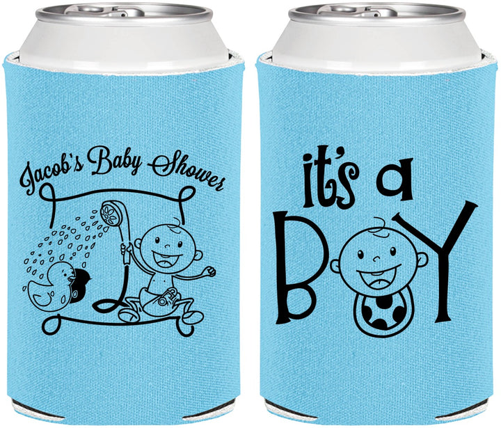 Personalized Baby Shower Can Coolers - It’s A Boy | 90076