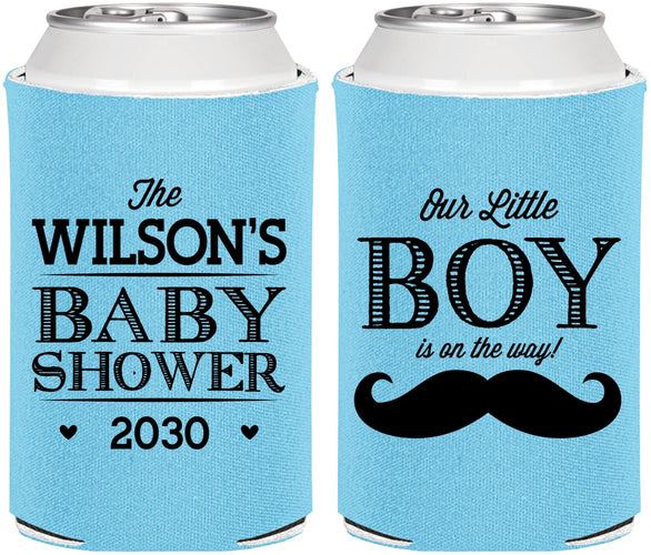 Personalized Baby Shower Can Coolers - Little Boy | 90092