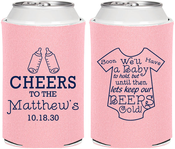Personalized Baby Shower Can Coolers - Bottle | 90094