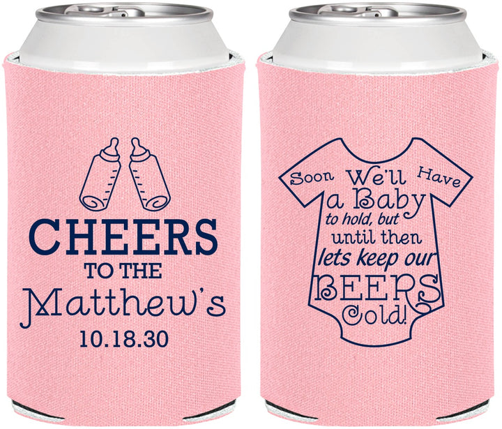 Personalized Baby Shower Can Coolers - Bottle | 90094