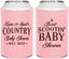 Personalized Baby Shower Can Coolers - Boot Scootin | 90100