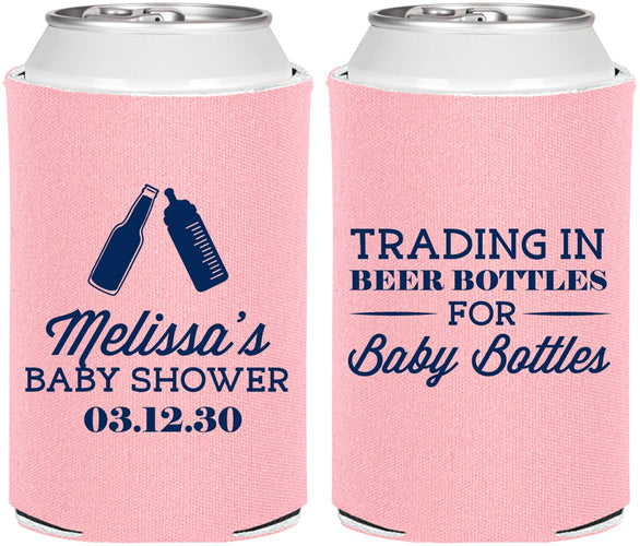 Personalized Baby Shower Can Coolers - Bottles | 90115