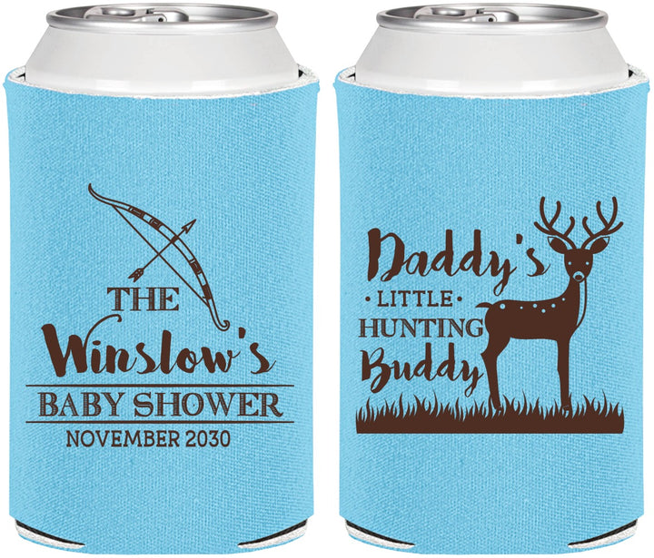 Personalized Baby Shower Can Coolers - Hunting Buddy | 90127