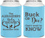 Personalized Baby Shower Can Coolers - Gender Reveal Buck Or Doe | 90131