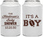 Personalized Baby Shower Can Coolers - Football | 90142