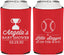 Personalized Baby Shower Can Coolers - Baseball Little Slugger | 90145