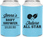 Personalized Baby Shower Can Coolers - Future All Star | 90146