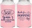 Personalized Baby Shower Can Coolers - Popping By | 90158