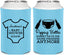 Personalized Baby Shower Can Coolers - Popping Bottles | 90169