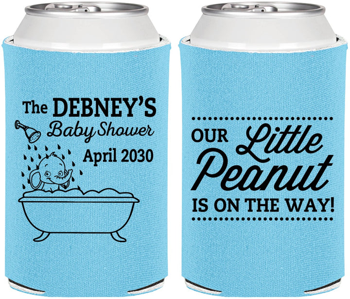 Personalized Baby Shower Can Coolers - Little Peanut | 90180