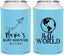 Personalized Baby Shower Can Coolers - Hello World | 90185