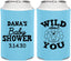 Personalized Baby Shower Can Coolers - Lion Wild About You | 90186