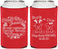 Personalized Baby Shower Can Coolers - Christmas Gender Reveal | 90193
