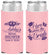 Personalized Bridal Shower Slim Can Coolers - Here Comes The Bride | 100000